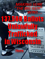 At least 137,500 absentee ballots were cast through unlawful vote trafficking throughout several of Wisconsin�s largest cities in the 2020 election, according to research presented last week to the state Assembly�s Committee on Campaigns and Elections by the public interest organization True the Vote (TTV).